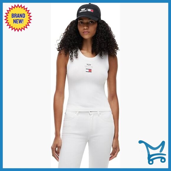 Tops - Large Slim Fit Tank Top, Regenerative Cotton, F1 Racing Inspired